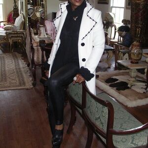 Brand New 100% black latex rubber leggings Sz s-m